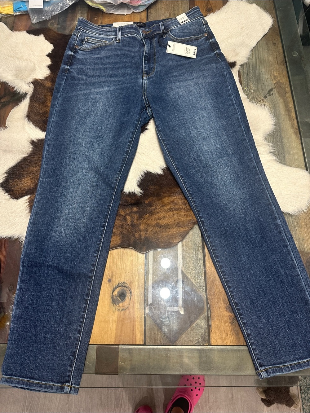 NWT Judy Blue high waist Dark Blue Slim Stretch Jeans